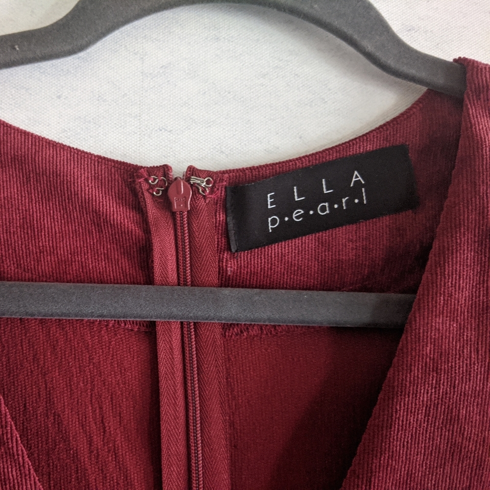 Ella Pearl Button Dress - Picture 3 of 6